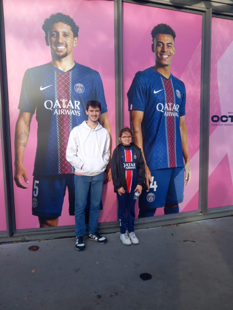 Maëlys et Arthur rencontrent le Paris Saint-Germain